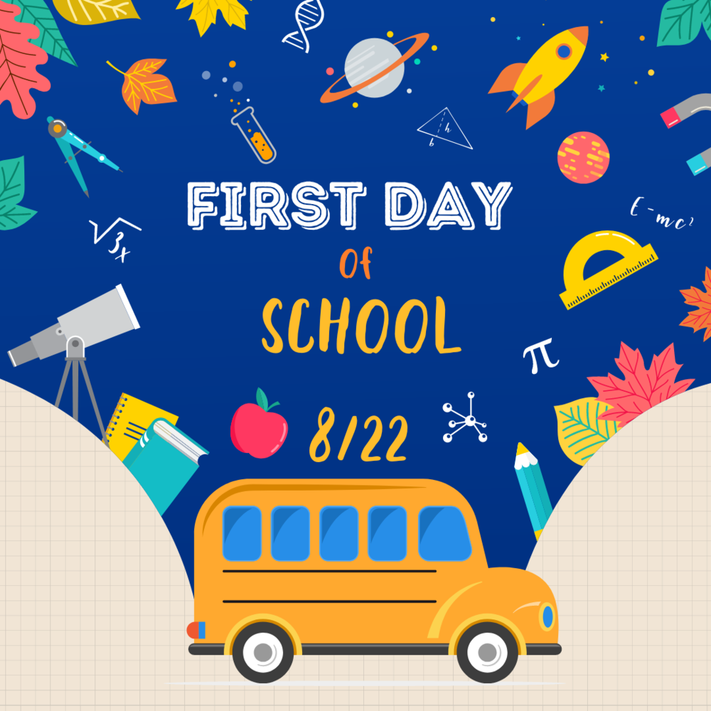 First Day Of School Presentation Template