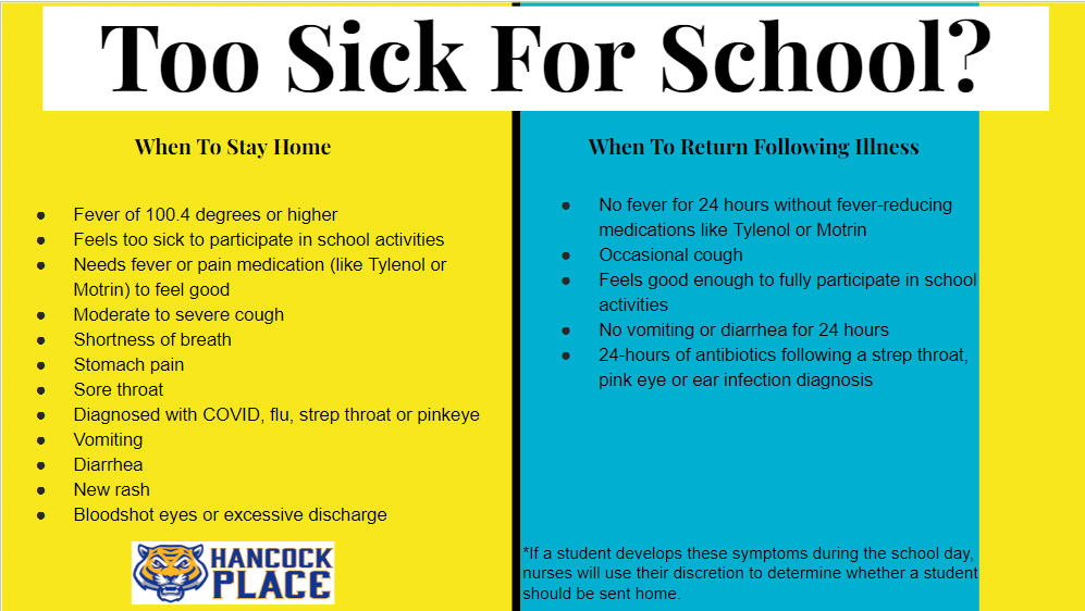 Too Sick For School?